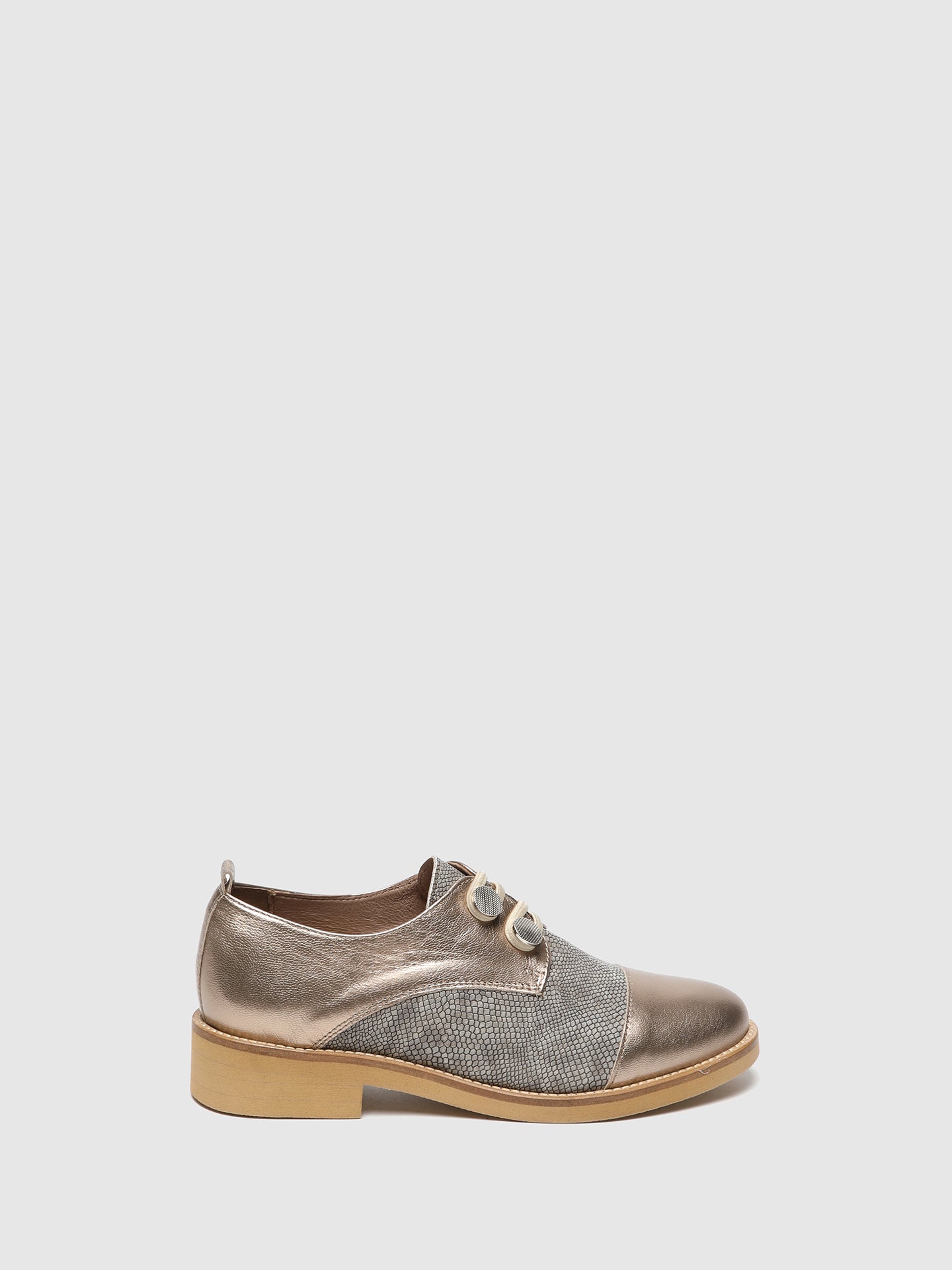 Foreva Gold Derby Shoes